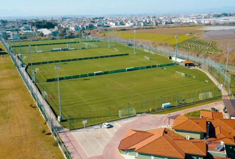 World-Class Facilities: papillon football pitches